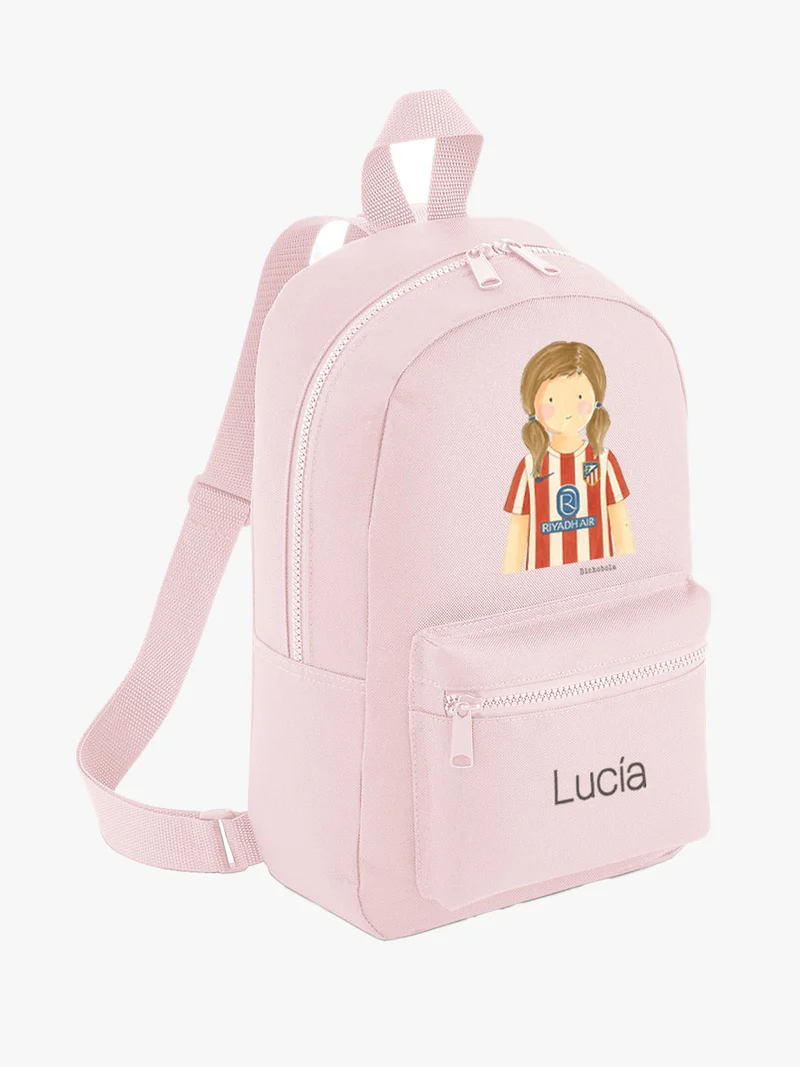 Mochila Lona Mini Atlético Madrid Niña