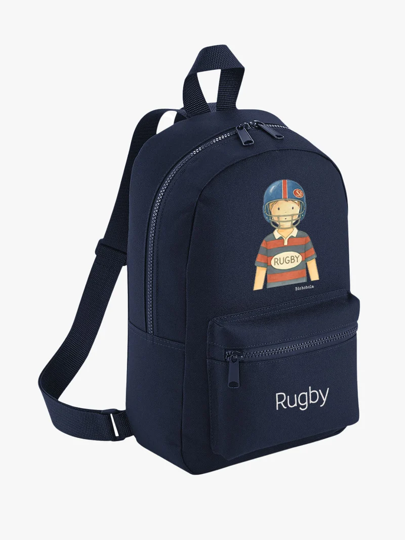 Mochila Lona Mini Rugby