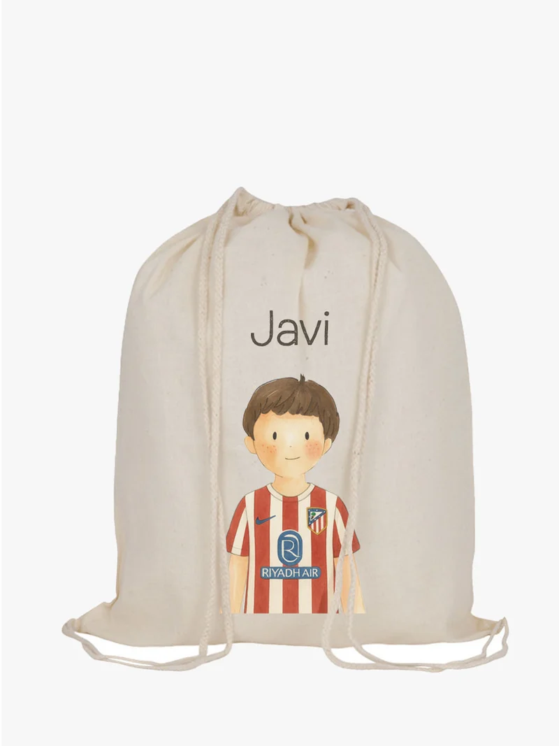 Mochila Cordones Fútbol Atlético de Madrid Niño