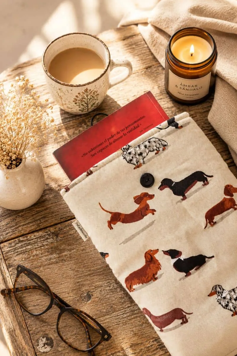 Fundas acolchadas libros Teckel