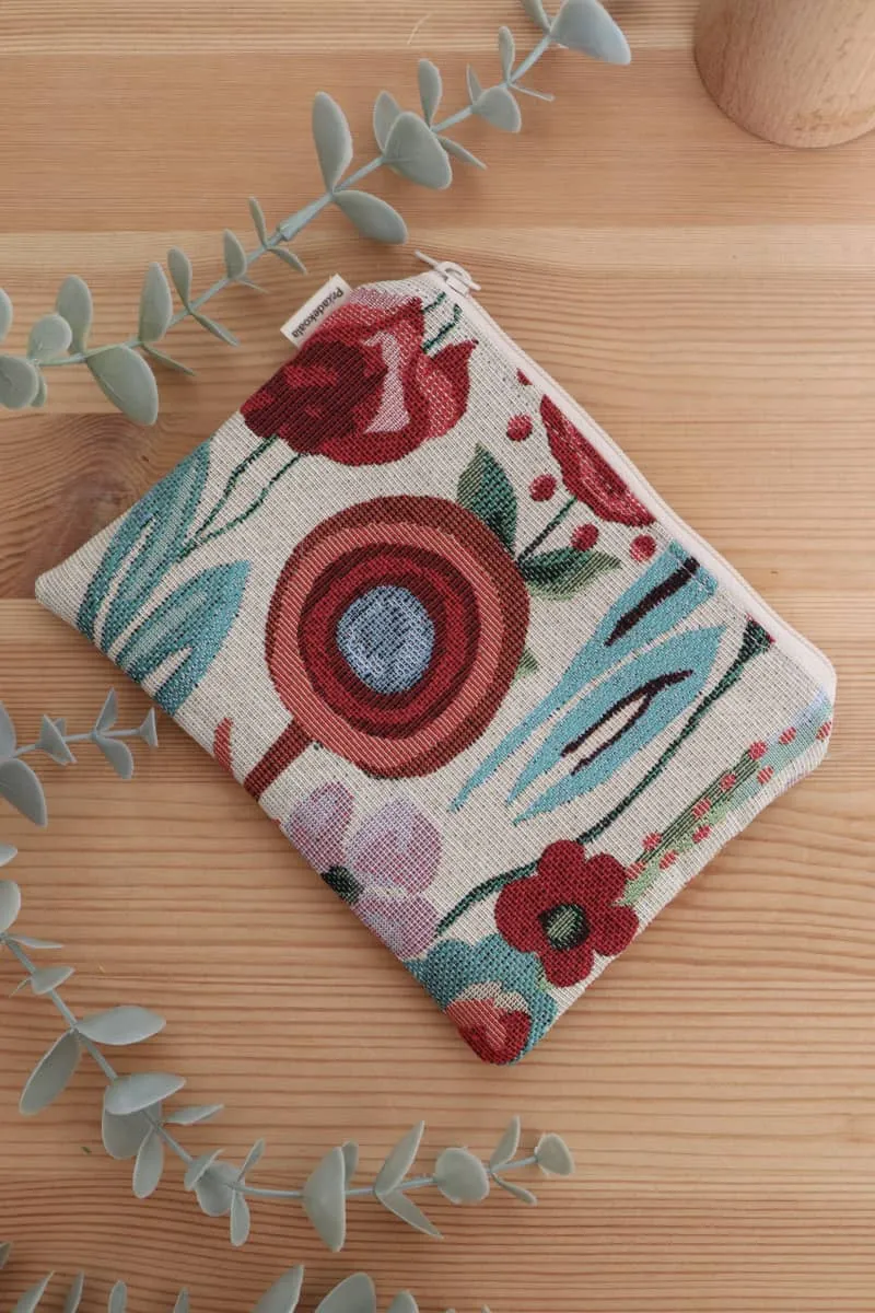 Monederos de tela mujer Floral