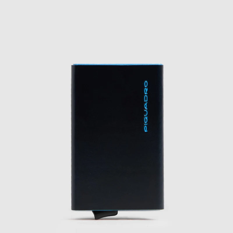 Portacarte uomo automatico