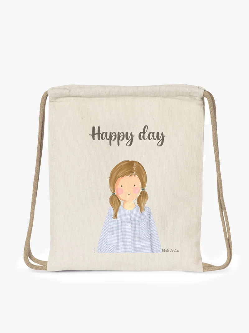 Mochila cordón Mini Colegio Arenales