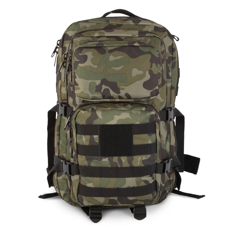 Mochila Tática M.O.L.L.E. Camuflada 49L