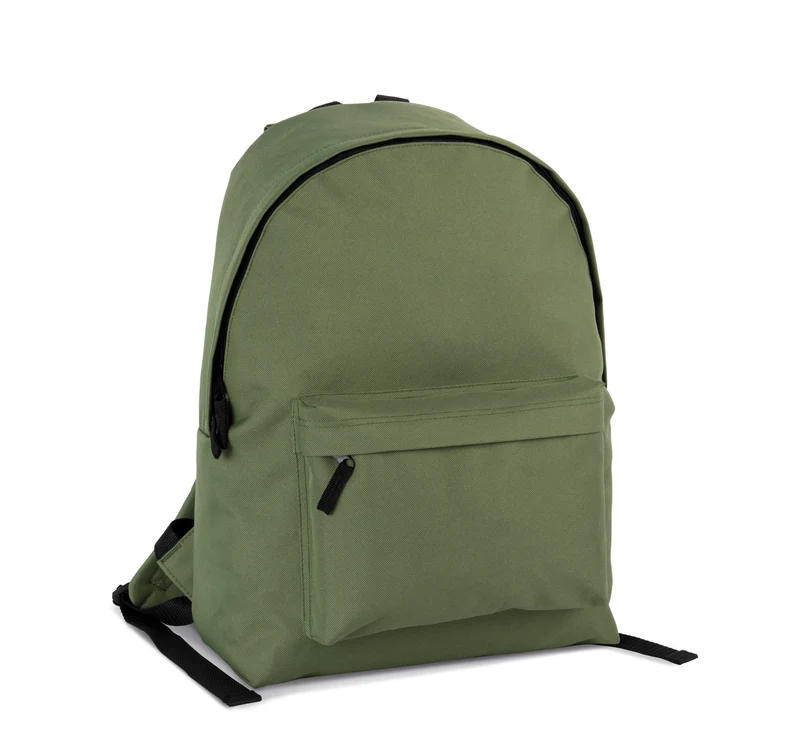 Mochila casual reciclada com bolso frontal