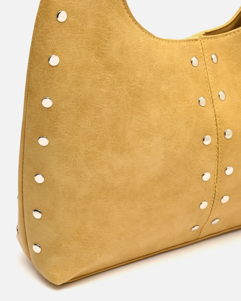 Estrangi bolso hobo grande con detalles metálicos