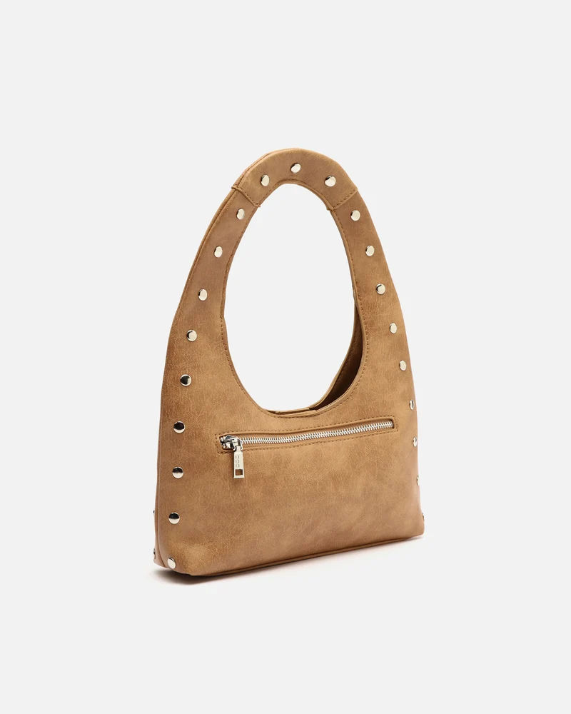 Estran bolso hobo pequeño con detalles metálicos