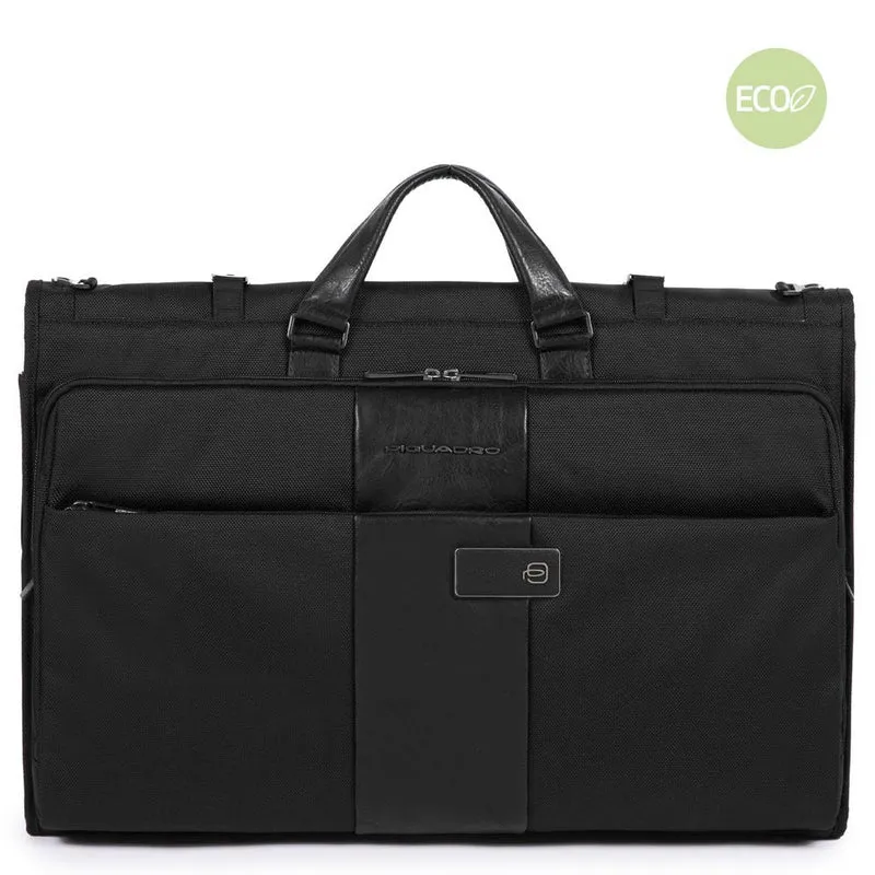 Borsa porta abiti pieghevole in tessuto riciclato