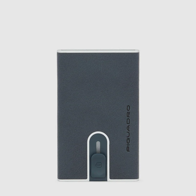 Portacarte uomo automatico