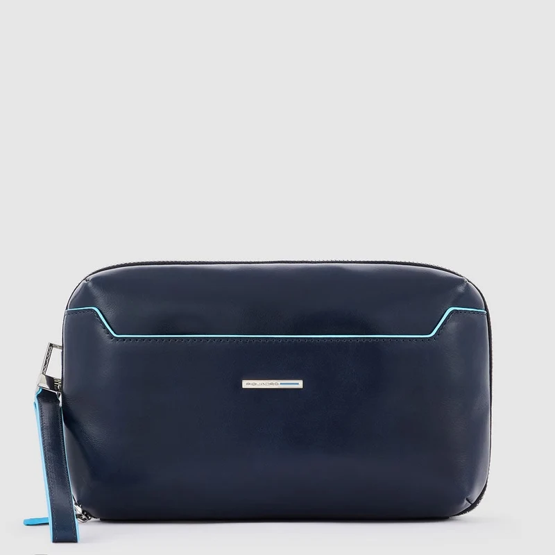 Pochette uomo a due scomparti