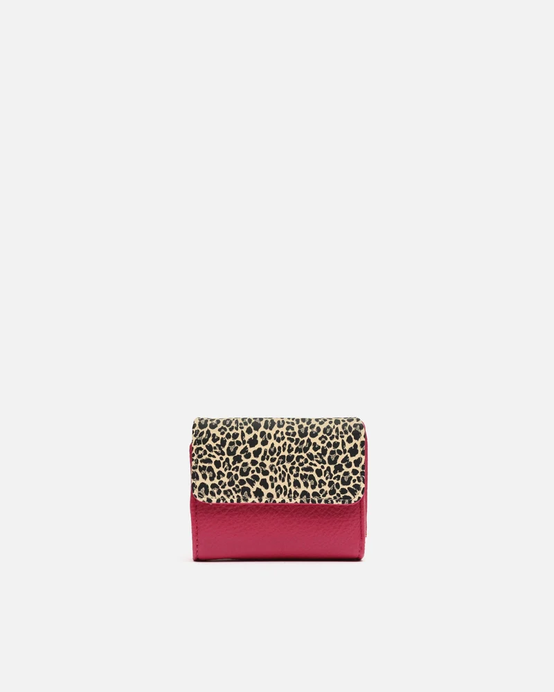 Diver monedero pequeño estampado animal print
