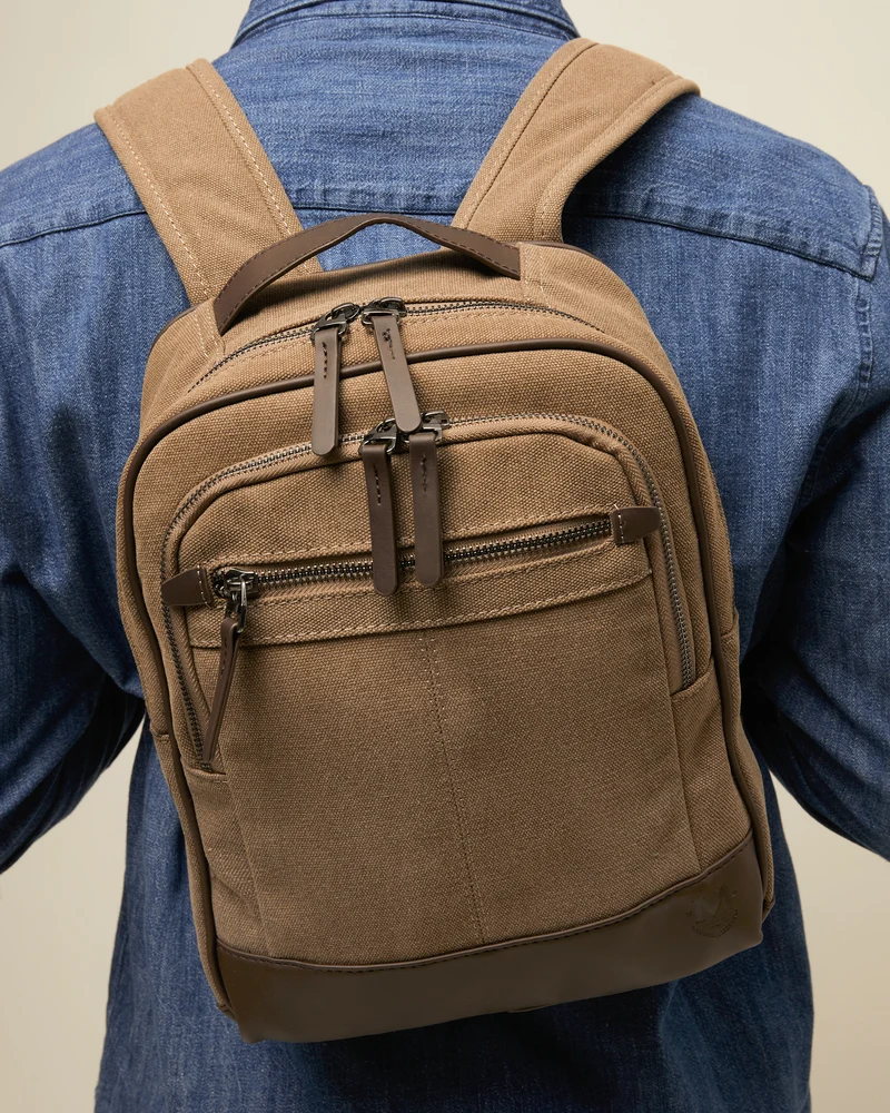 Tirsoti mochila pequeña con bolsillo para portátil 10 pulgadas