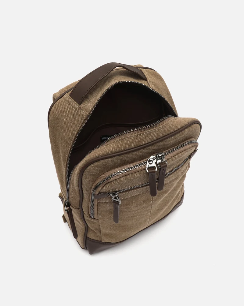 Tirsoti mochila pequeña con bolsillo para portátil 10 pulgadas