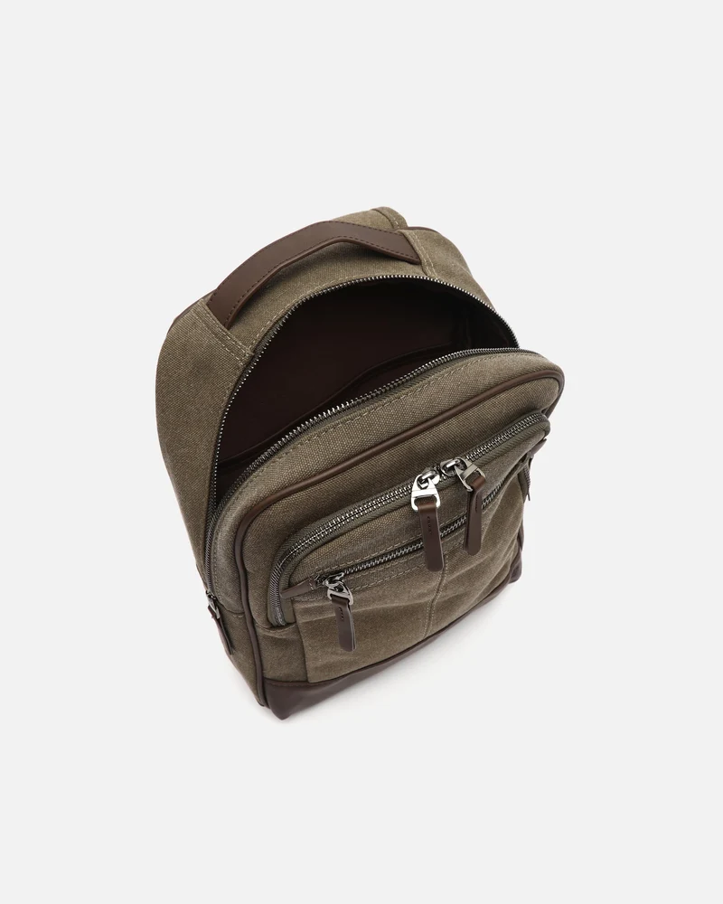 Tirsoti mochila pequeña con bolsillo para portátil 10 pulgadas