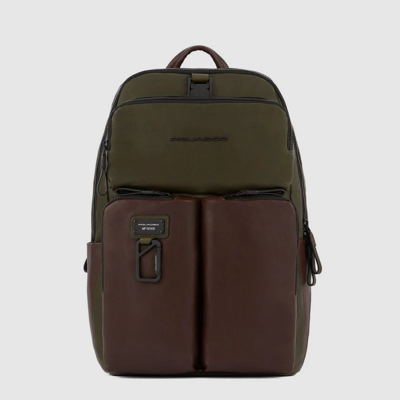 Zaino uomo porta pc 14" con cover impermeabile