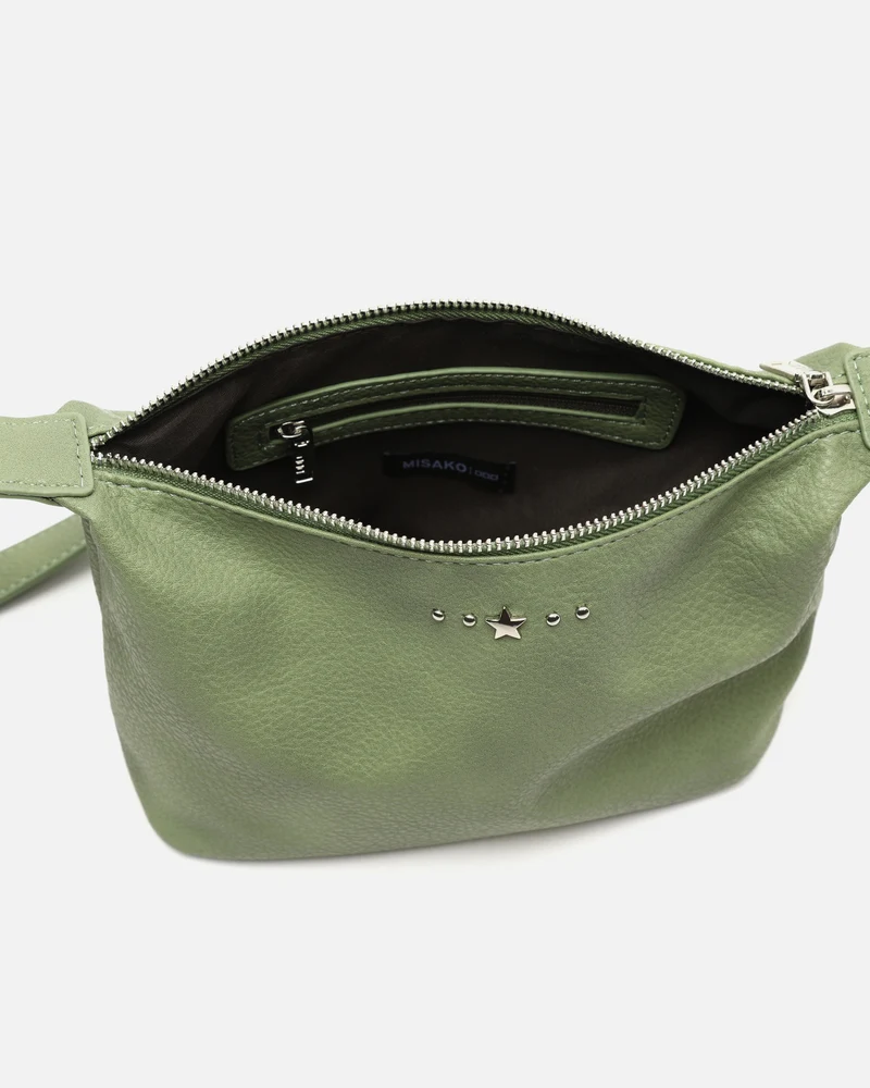Nesqui-1 bolso bandolera pequeño con detalles metálicos ED.