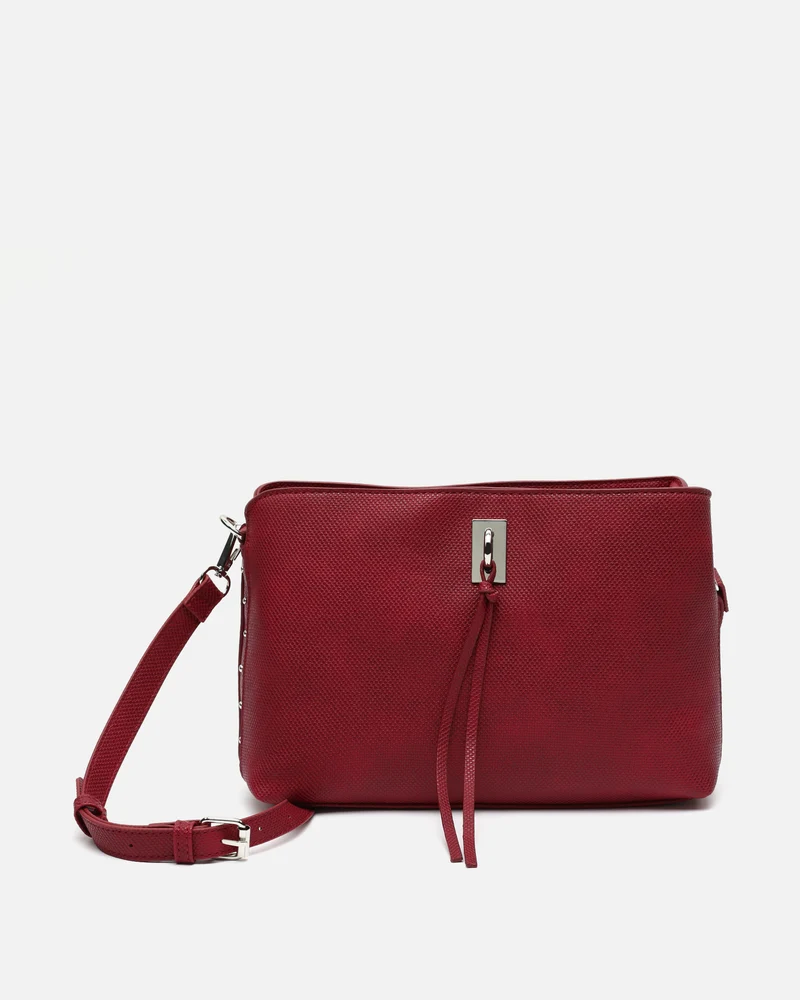 Engri bolso bandolera pequeño con detalles metálicos