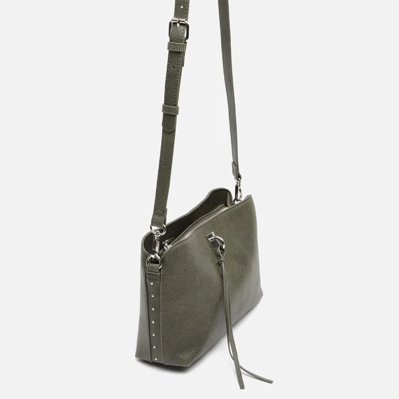 Engri bolso bandolera pequeño con detalles metálicos