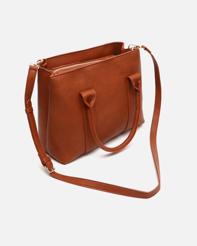 Juanas bolso tote mediano con asa bandolera extraíble ED.