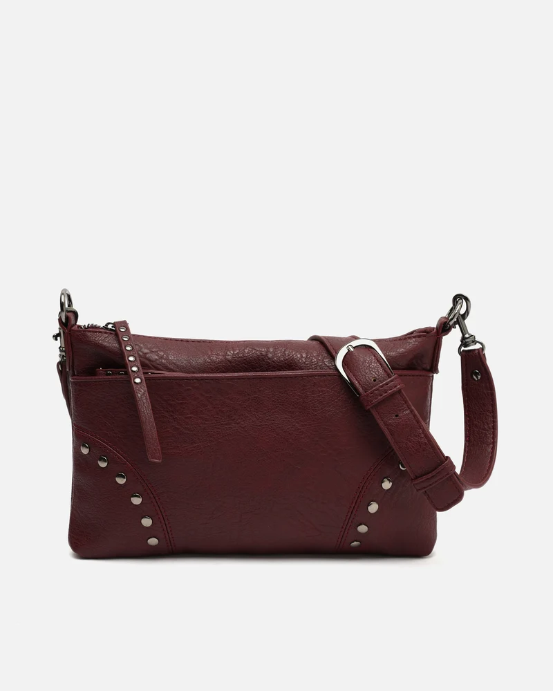 Sereny bolso bandolera pequeño con detalles metálicos