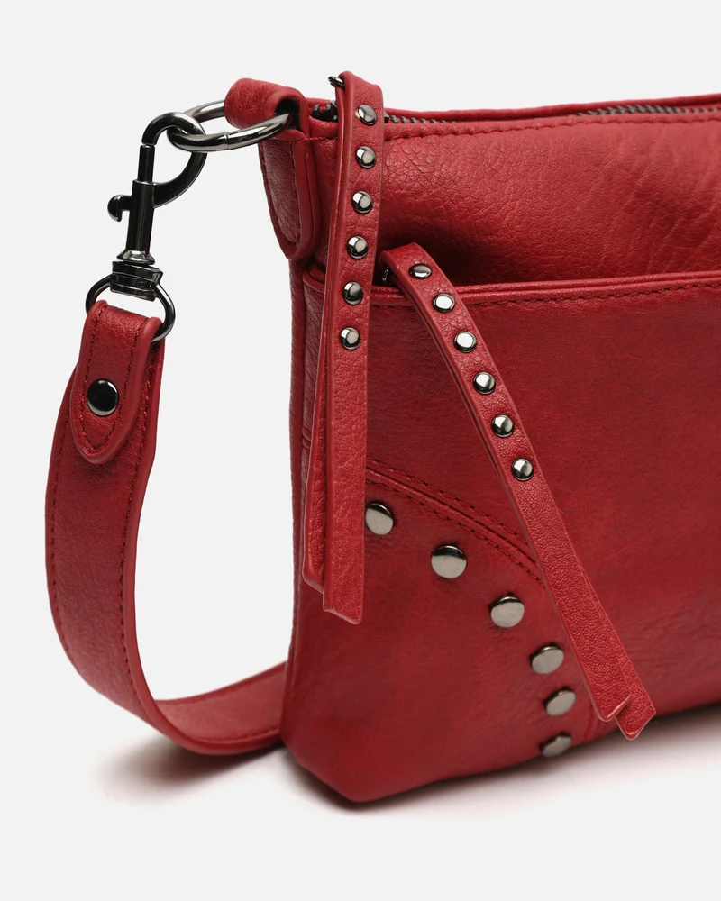 Sereny bolso bandolera pequeño con detalles metálicos