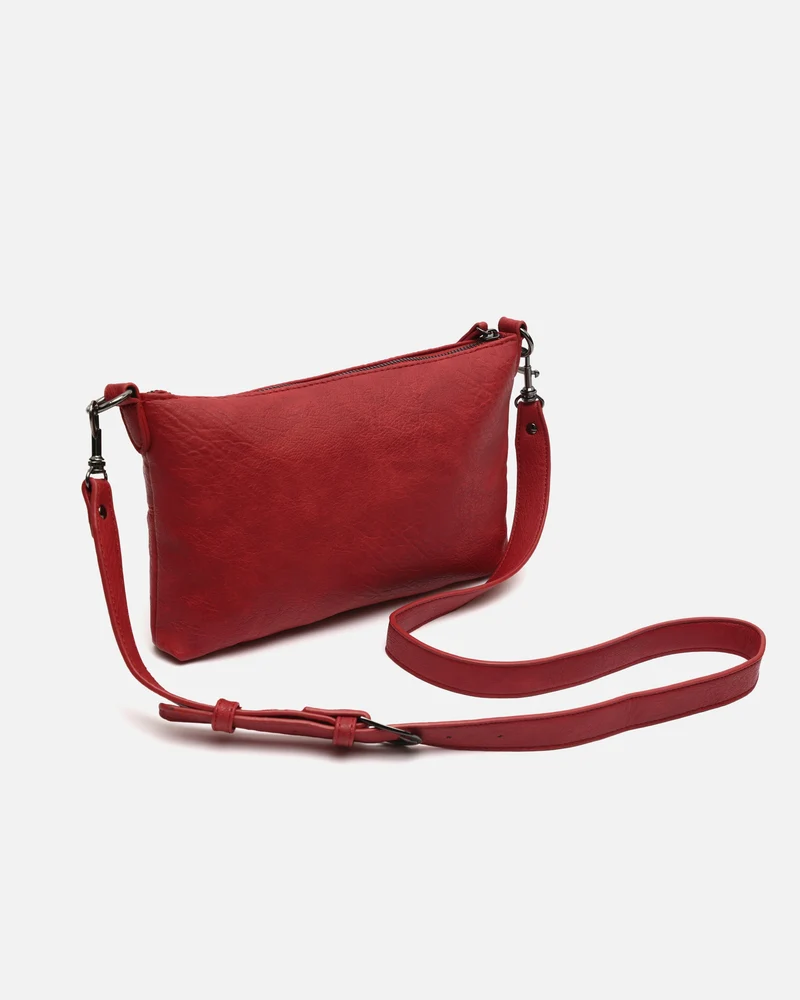 Sereny bolso bandolera pequeño con detalles metálicos