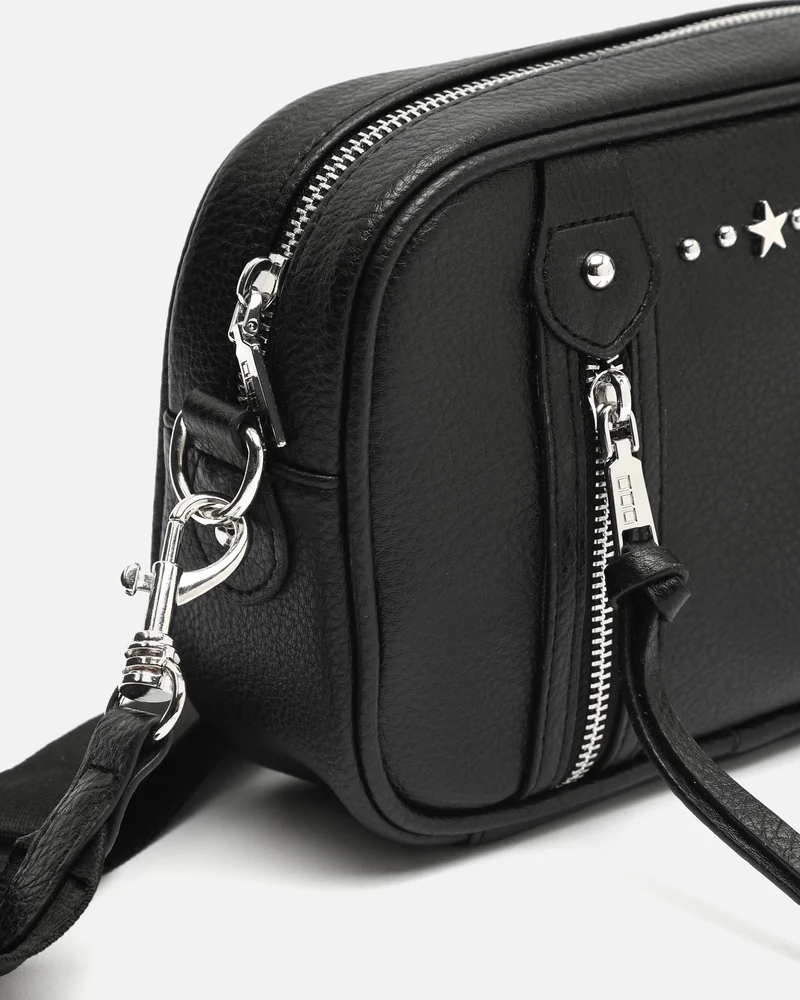 Zabal bolso bandolera pequeño con detalles metálicos