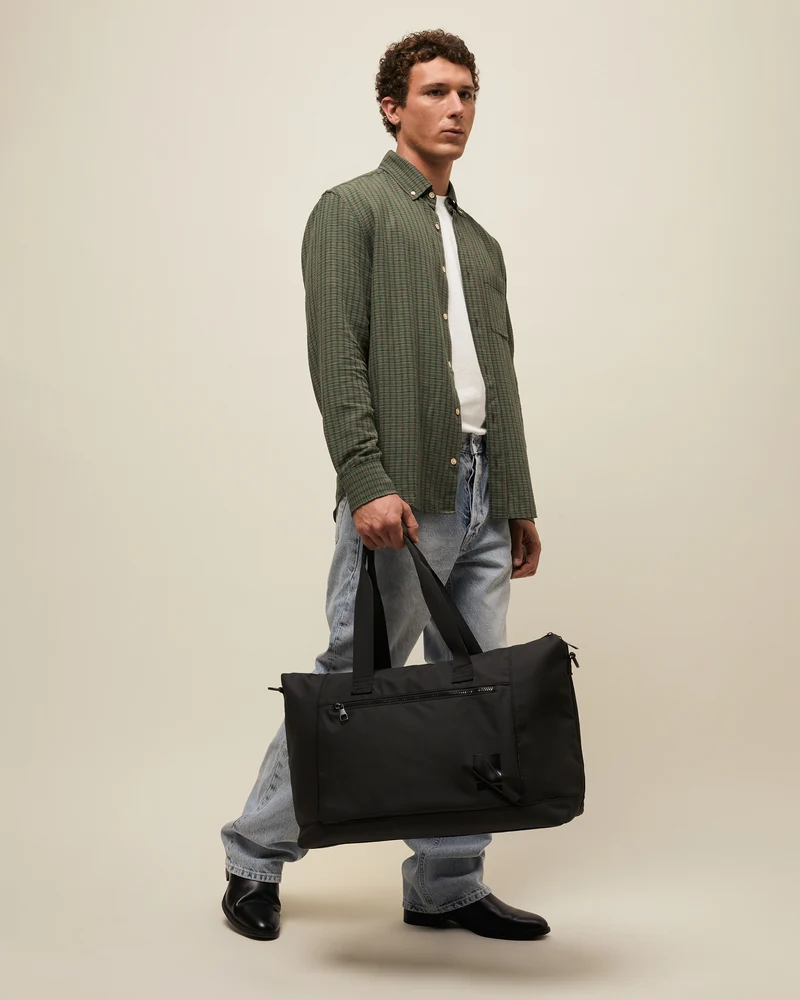 Icaro bolsa fin de semana en nylon con bandolera extraíble