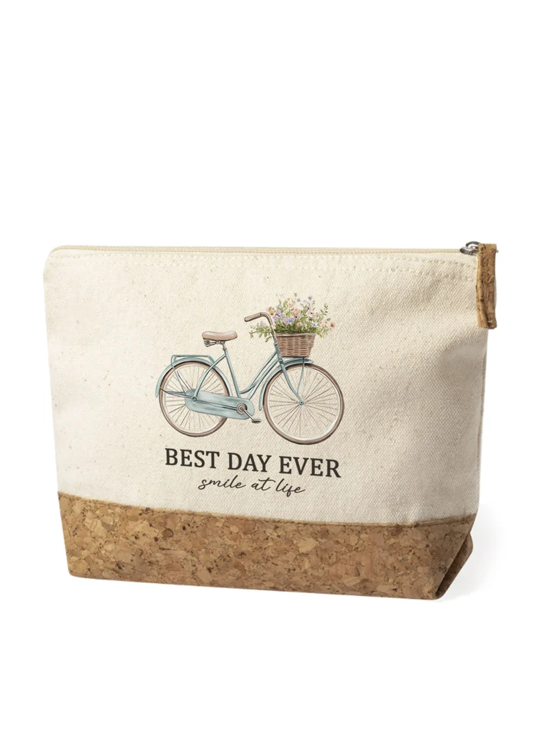 Neceser corcho Bici Azul