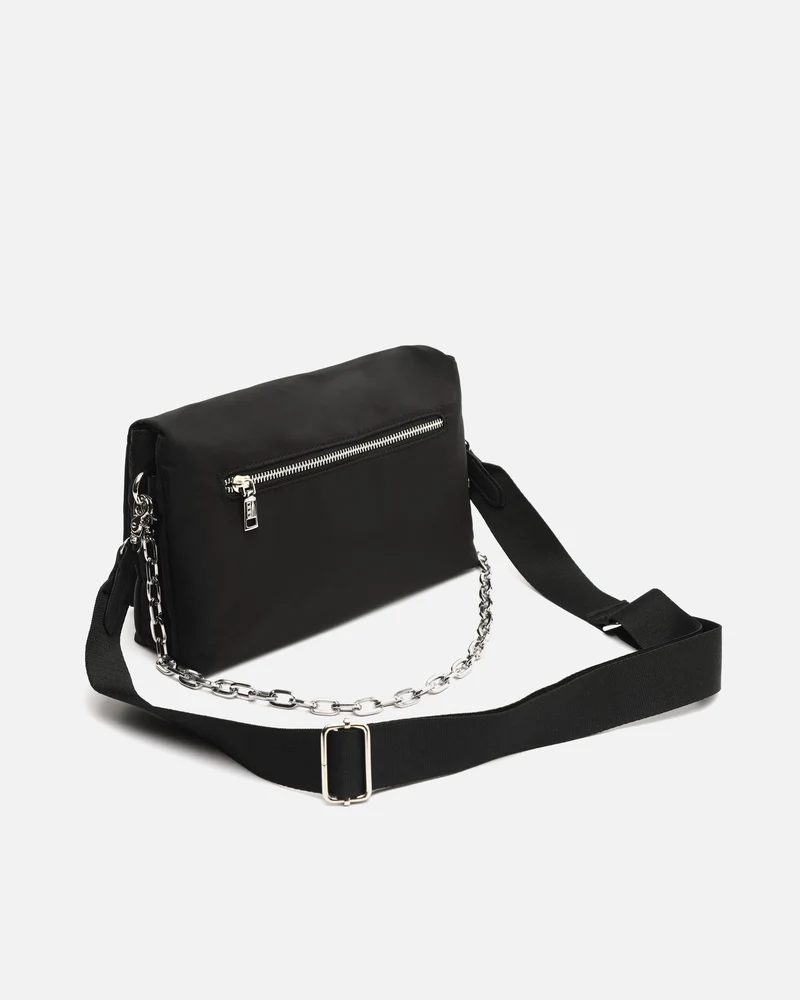 Tigri bolso de hombro con asa bandolera extraíble y detalles brillantes ED.
