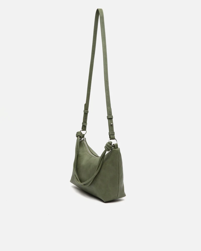 Clau bolso de hombro pequeño con asa bandolera extraíble