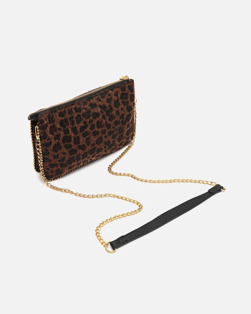 Leopardina bolso de fiesta pequeño animal print ED.