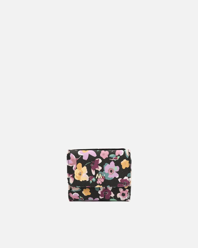 Saba monedero pequeño con estampado ED.