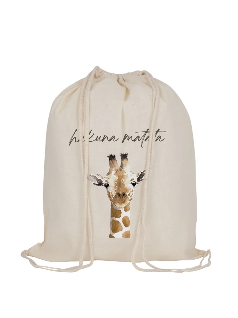 Mochila Cordones Jirafa