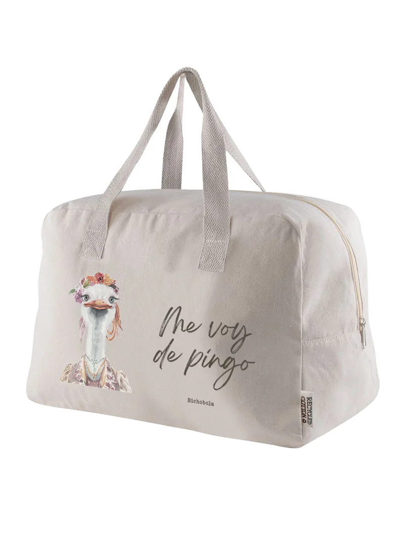 Bolsa Weekend Avestruz Maricruz