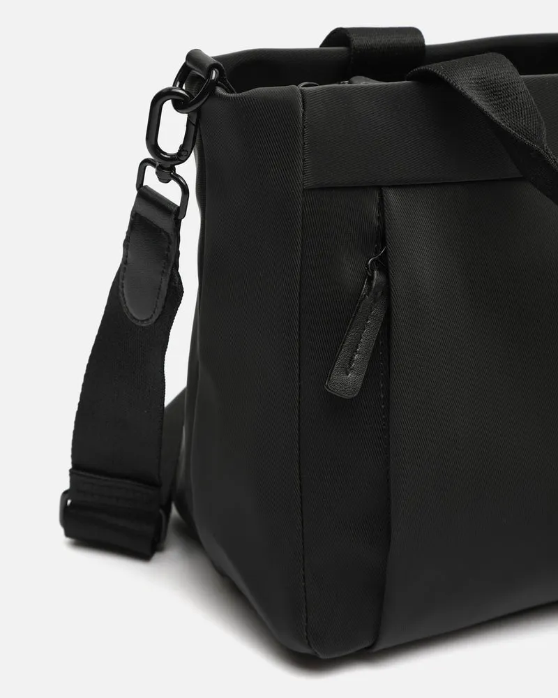 Danelin bolso tote mediano en nylon con asa bandolera extraíble