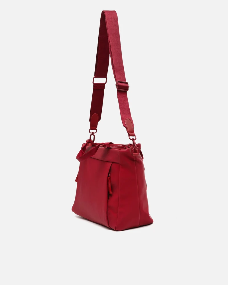 Danelin bolso tote mediano en nylon con asa bandolera extraíble