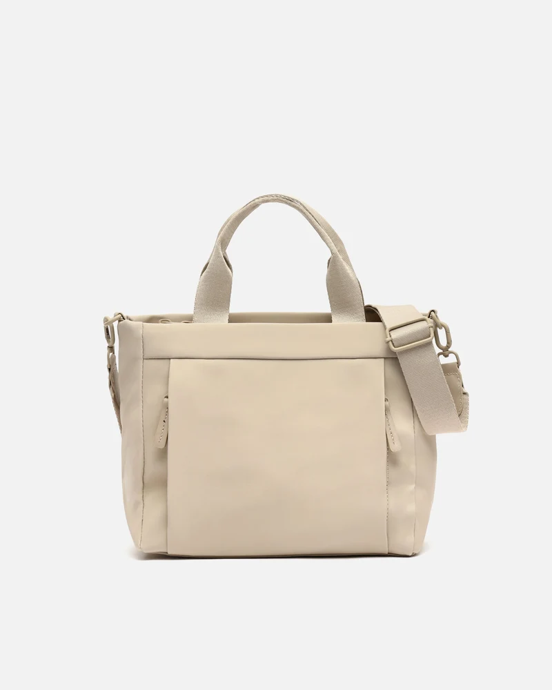 Danelin bolso tote mediano en nylon con asa bandolera extraíble