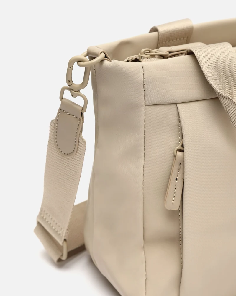 Danelin bolso tote mediano en nylon con asa bandolera extraíble