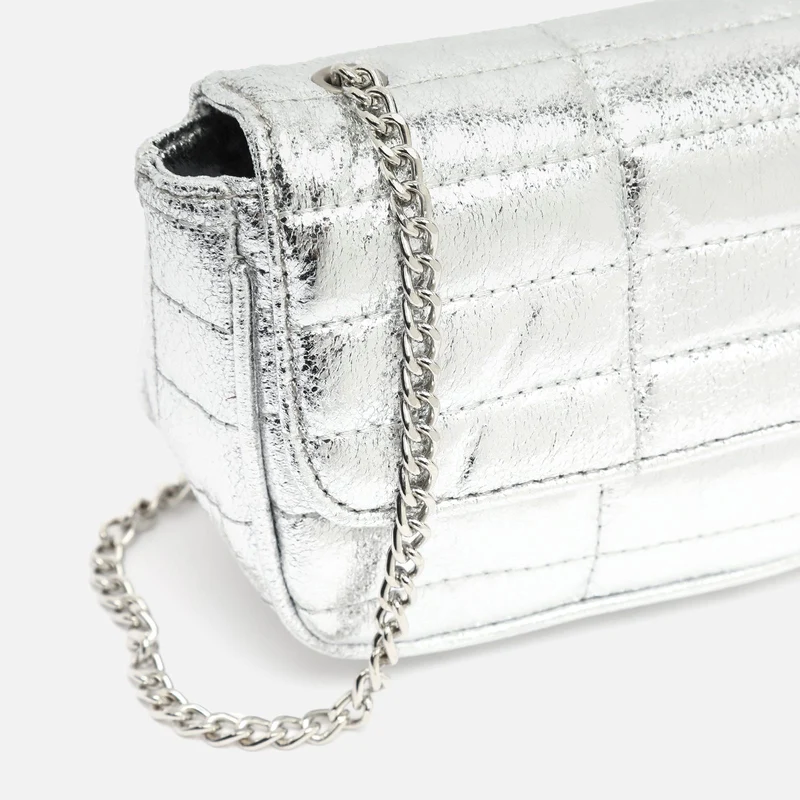 Fiore bolso bandolera de fiesta pequeño metalizado ED.