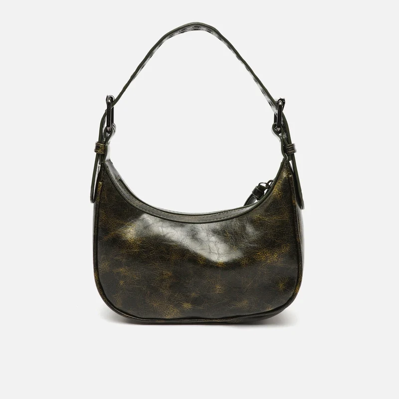 Iloas bolso de hombro con asa regulable y detalles metálicos ED.