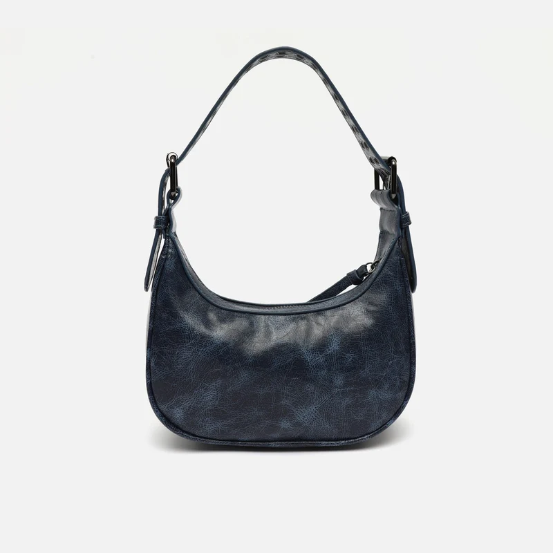 Iloas bolso de hombro con asa regulable y detalles metálicos ED.