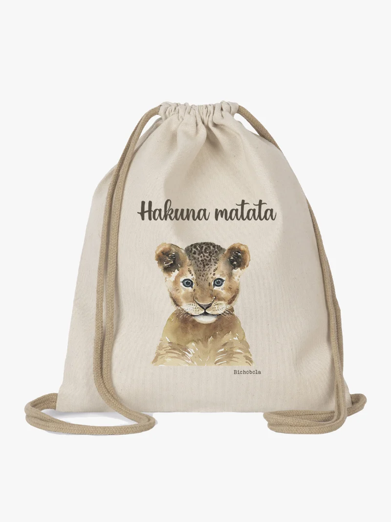 Mochila cordón Mini León