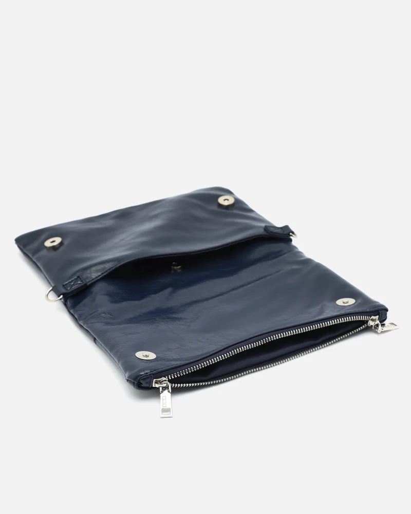 Erosa bolso de hombro pequeño con asa bandolera extraíble y detalles metálicos ED.
