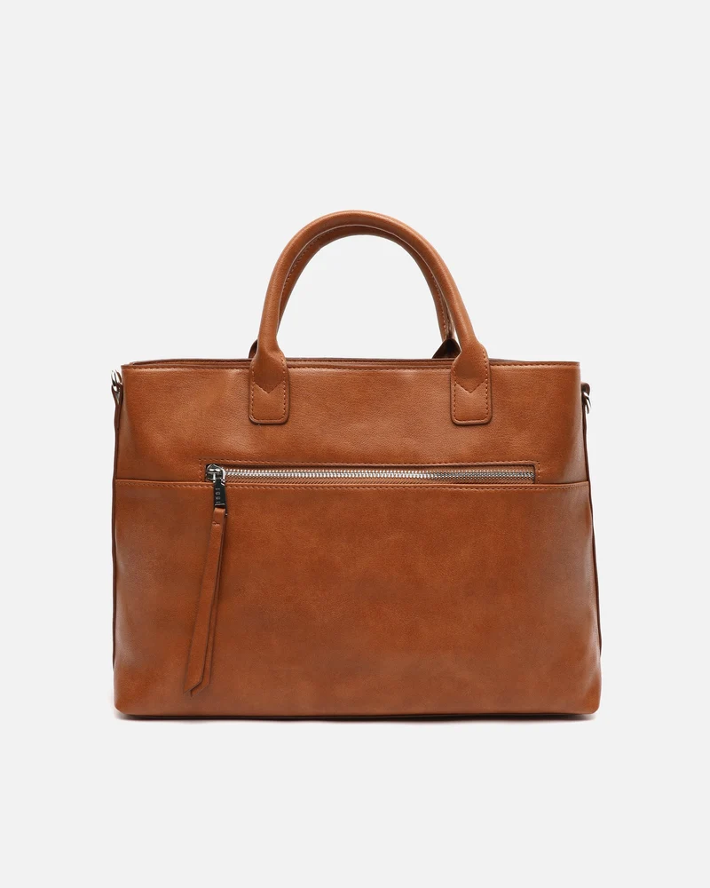 Nestoria bolso tote mediano con bolsa interior y asa bandolera extraíble ED.