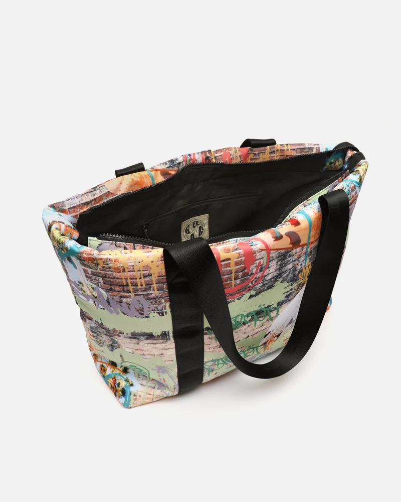Menphis-1 bolso shopper grande en nylon reciclado ED.
