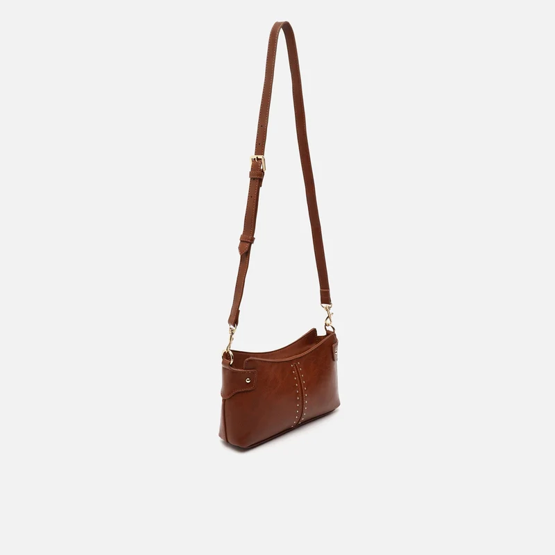 Jita bolso de hombro pequeño con detalles metálicos ED.