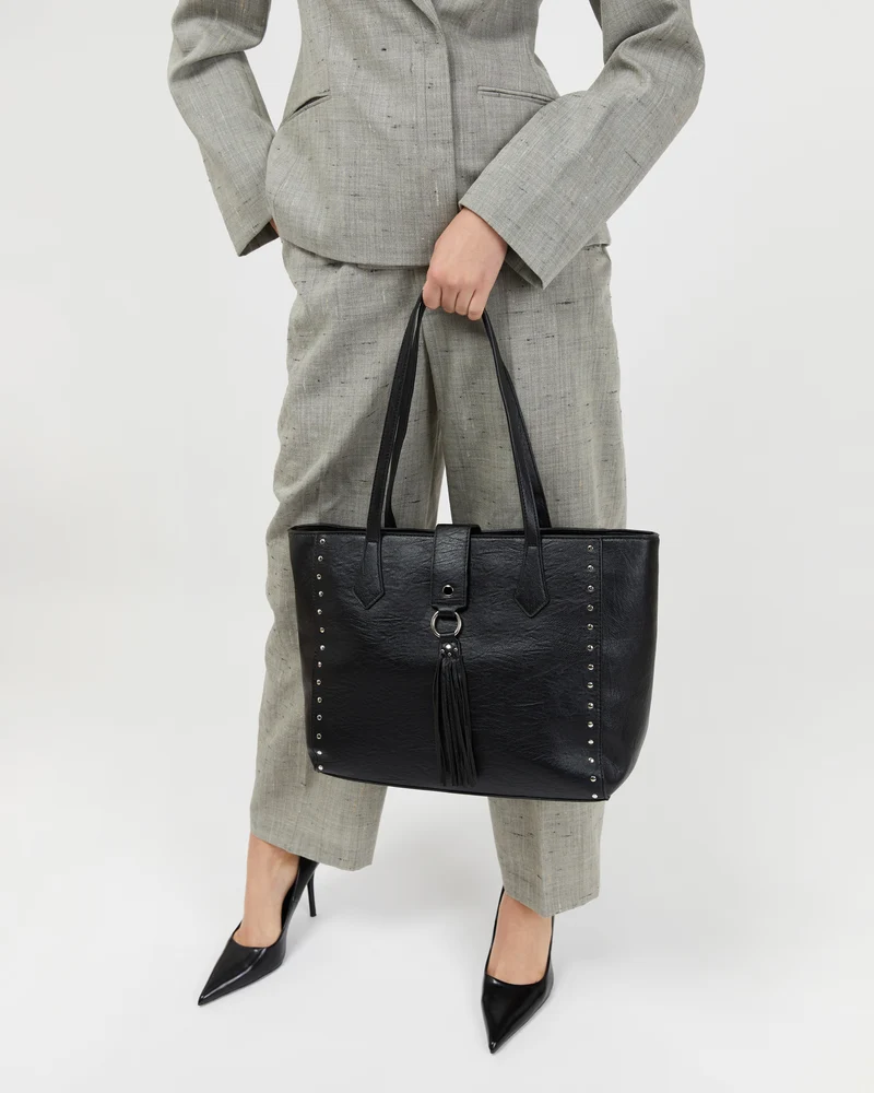 Diones bolso shopper grande con detalles metálicos