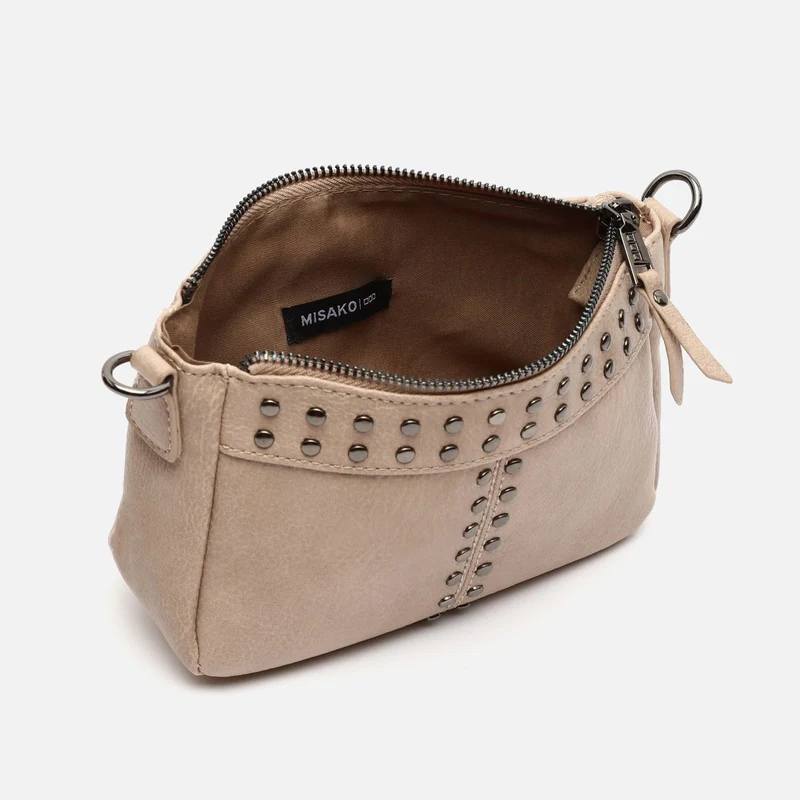 Kalani bolso bandolera pequeño con detalles metálicos ED.
