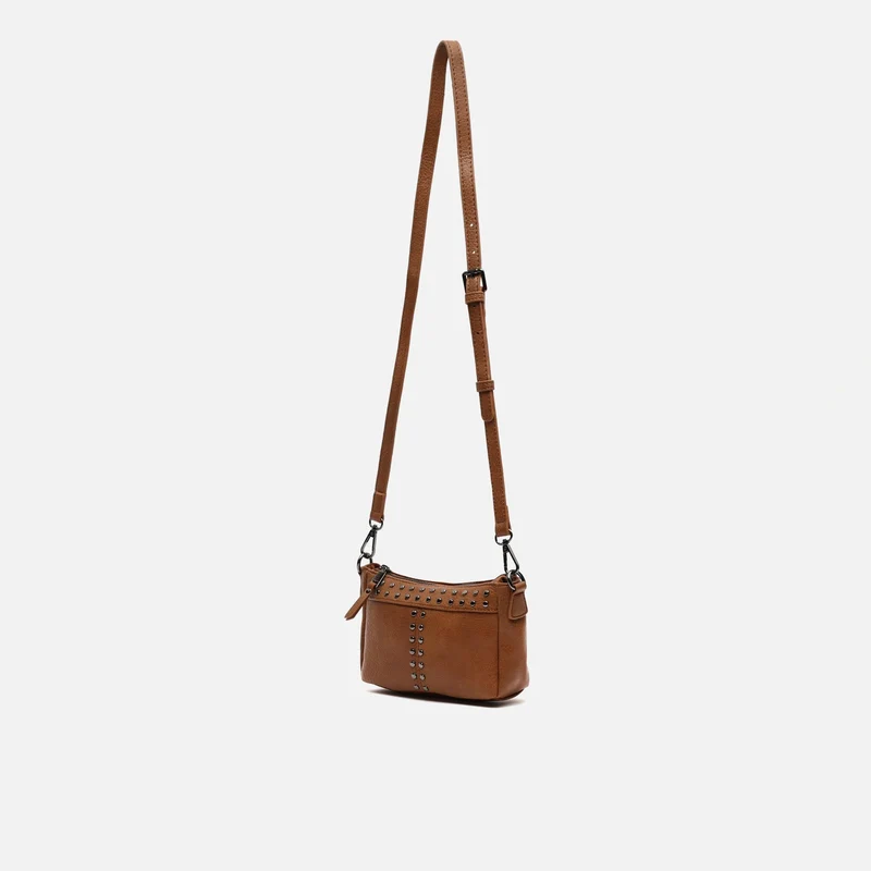 Kalani bolso bandolera pequeño con detalles metálicos ED.
